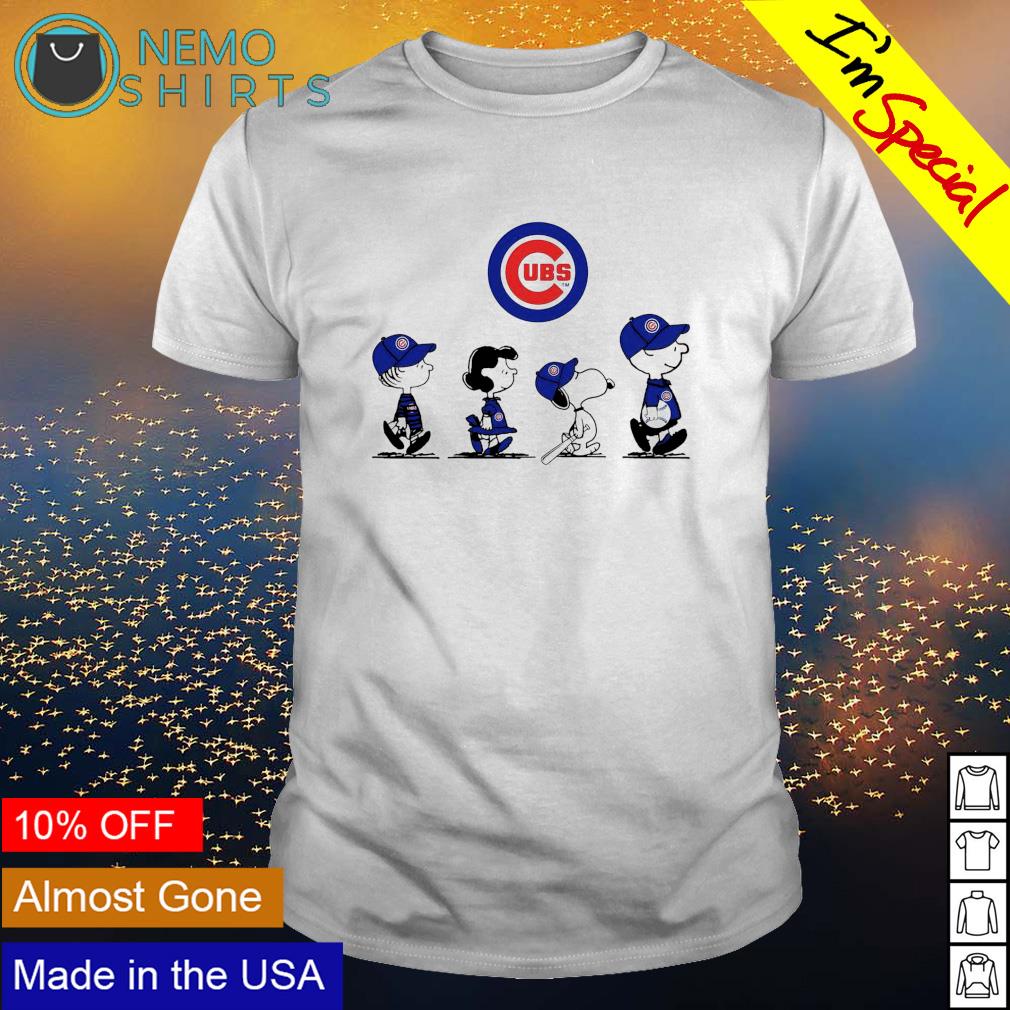 Peanuts Characters Just A Girl Who Loves Fall And Chicago Cubs Shirt,  hoodie, sweater, long sleeve and tank top