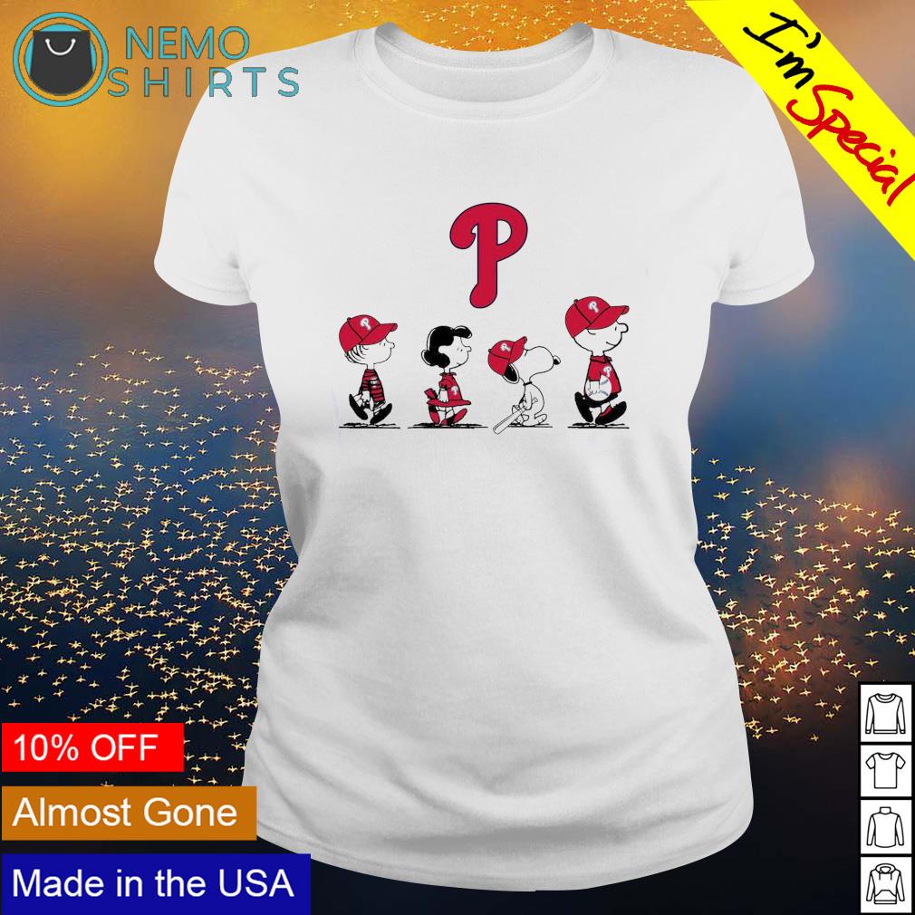 The Peanuts Time For Halloween And The Love For Philadelphia Phillies  Baseball Shirt, hoodie, sweater, long sleeve and tank top