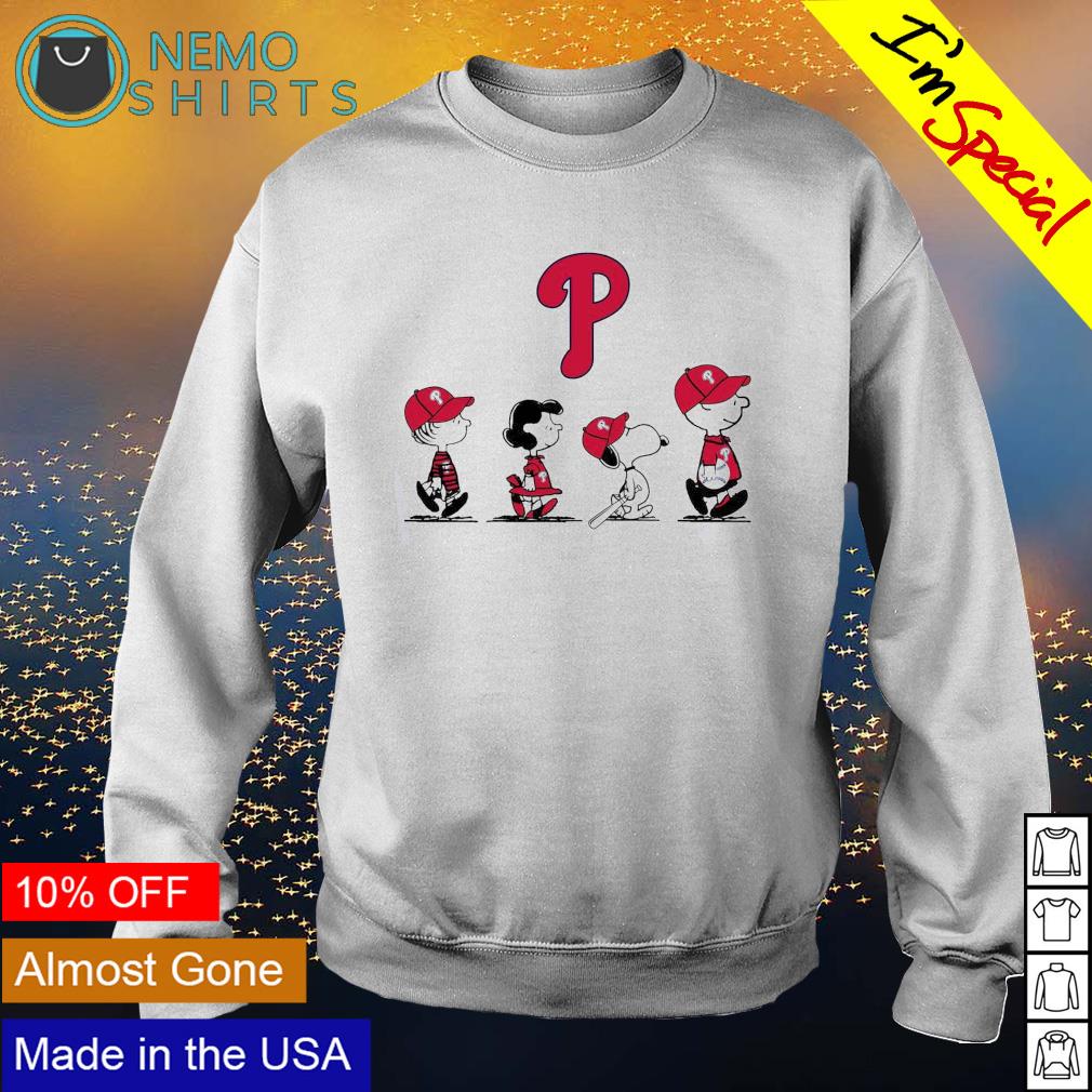 Peanuts Characters Time For Halloween And The Love For Philadelphia Phillies  Shirt, hoodie, sweater, long sleeve and tank top