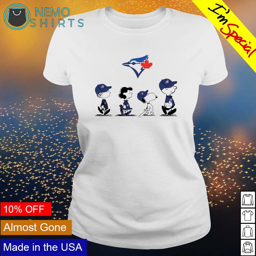 Peanuts characters Toronto Blue Jays shirt, hoodie, sweater and v