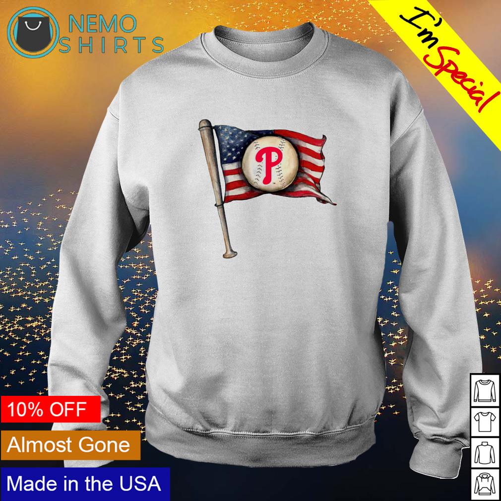 Philadelphia Phillies baseball American flag shirt, hoodie, sweater and  v-neck t-shirt