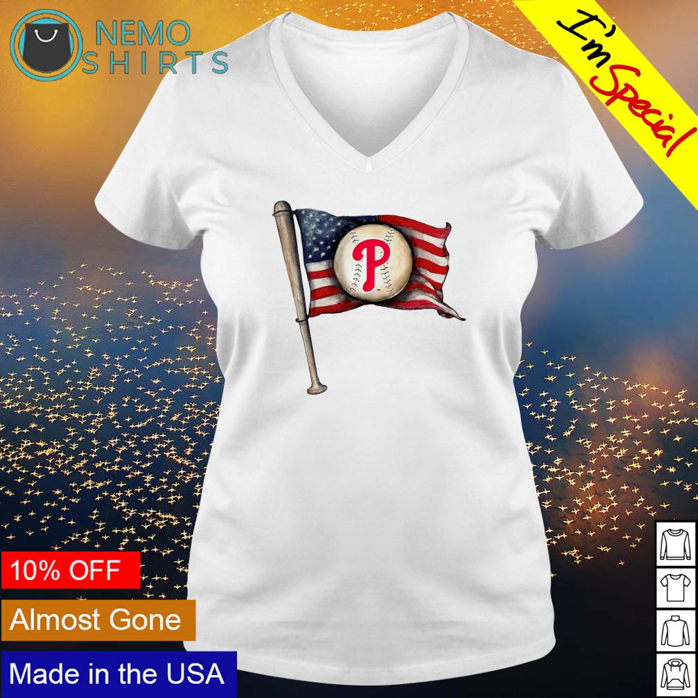 Philadelphia Phillies baseball American flag shirt, hoodie, sweater and  v-neck t-shirt