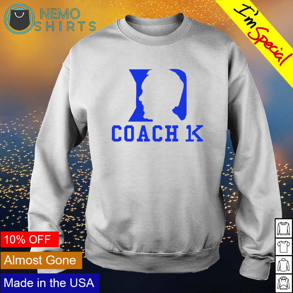 Thank you Coach K shirt, hoodie, sweater and v-neck t-shirt