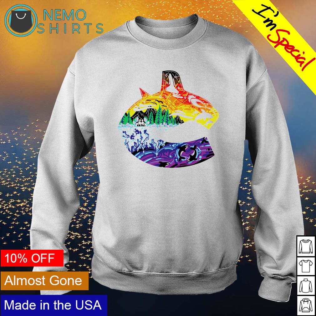 Vancouver Canucks Pride Orca shirt, hoodie, sweater, long sleeve and tank  top