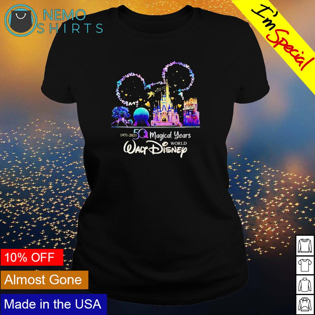 Walt Disney World 50th Anniversary Magic kingdom shirt, hoodie, sweater and  v-neck t-shirt