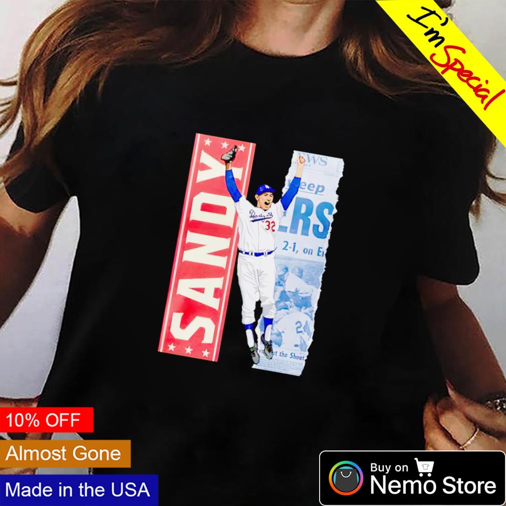 Sandy store koufax shirt