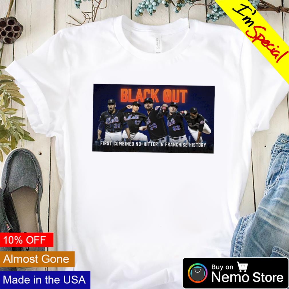 Black out first combined no-hitter in franchise history shirt, hoodie,  sweater and v-neck t-shirt