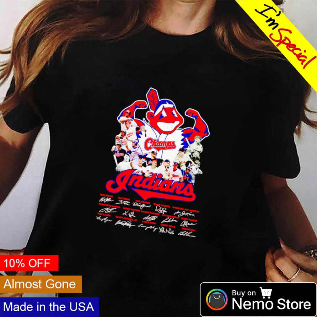 Chief Wahoo players signature shirt, hoodie, sweater and v-neck t
