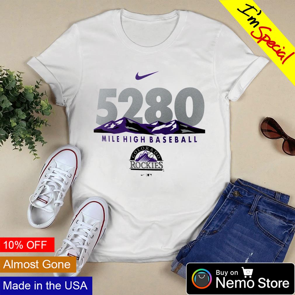 Colorado Rockies Nike 2023 Postseason Shirt