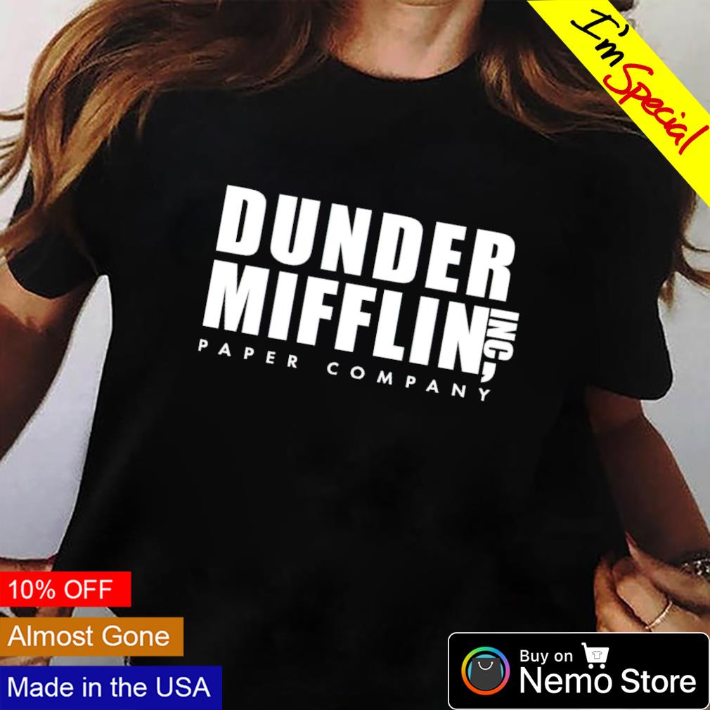 Dunder Mifflin paper company shirt, hoodie, sweater and v-neck t-shirt