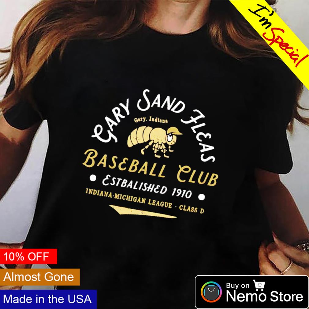 Gary Sand Fleas baseball club Indiana Michigan league shirt, hoodie,  sweater and v-neck t-shirt