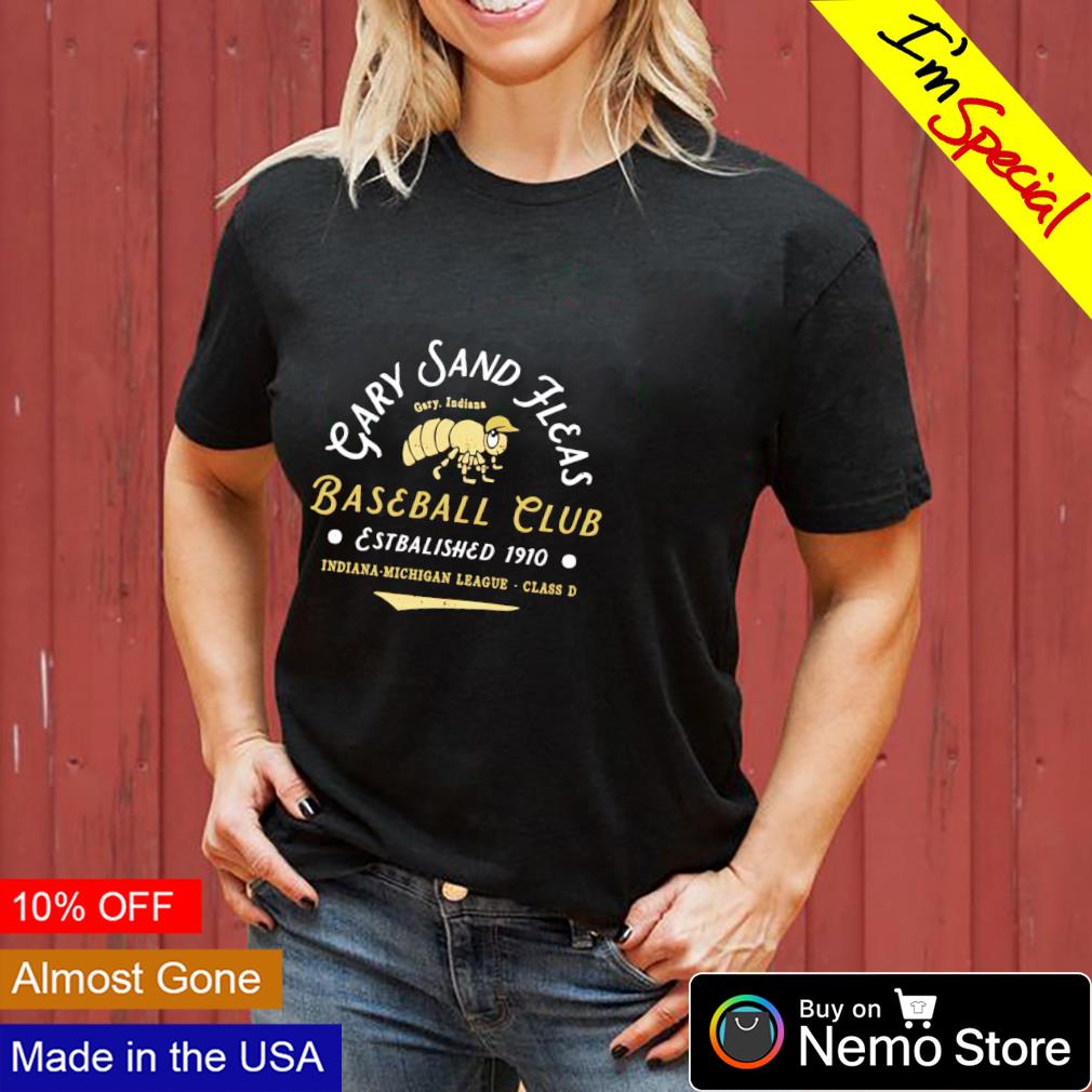 Gary Sand Fleas baseball club Indiana Michigan league shirt, hoodie,  sweater and v-neck t-shirt