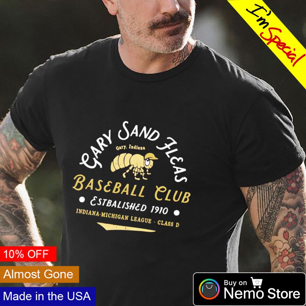 Gary Sand Fleas baseball club Indiana Michigan league shirt, hoodie,  sweater and v-neck t-shirt