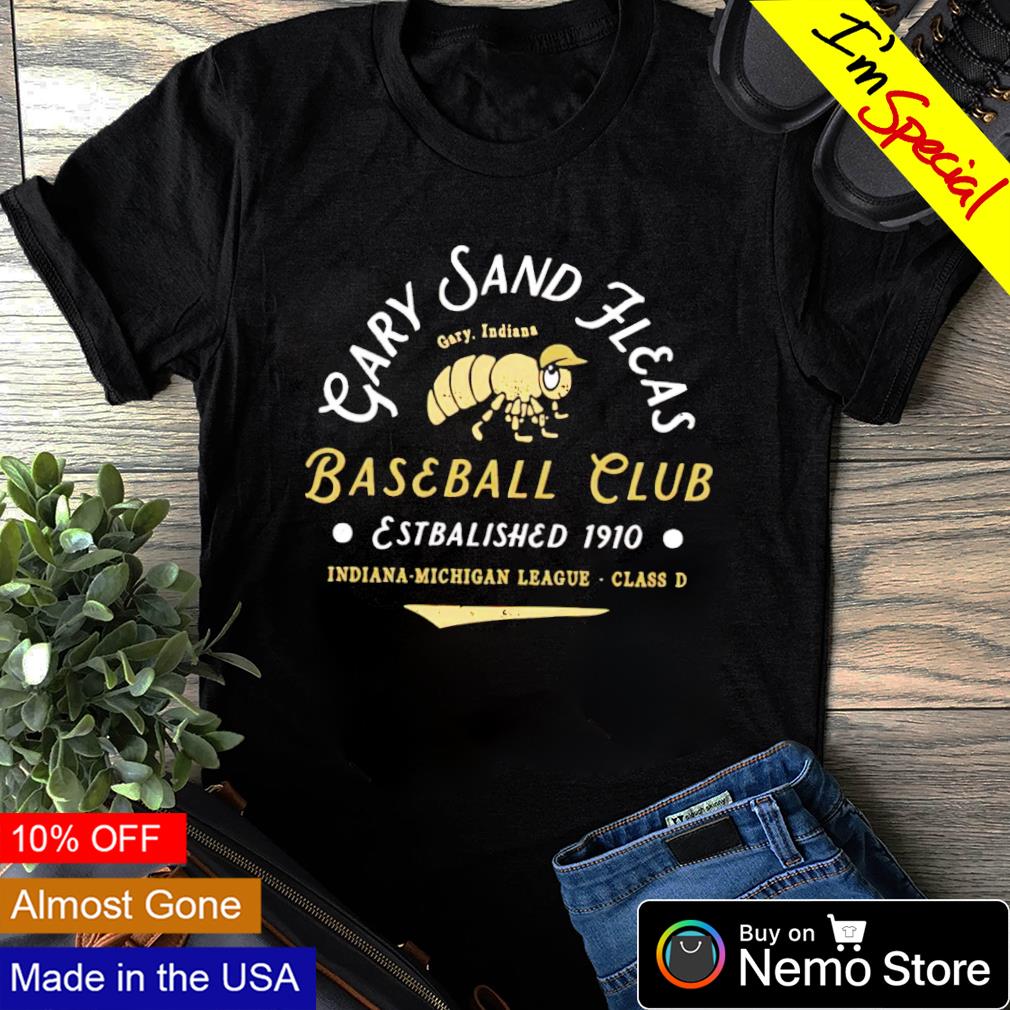 Gary Sand Fleas baseball club Indiana Michigan league shirt, hoodie,  sweater and v-neck t-shirt