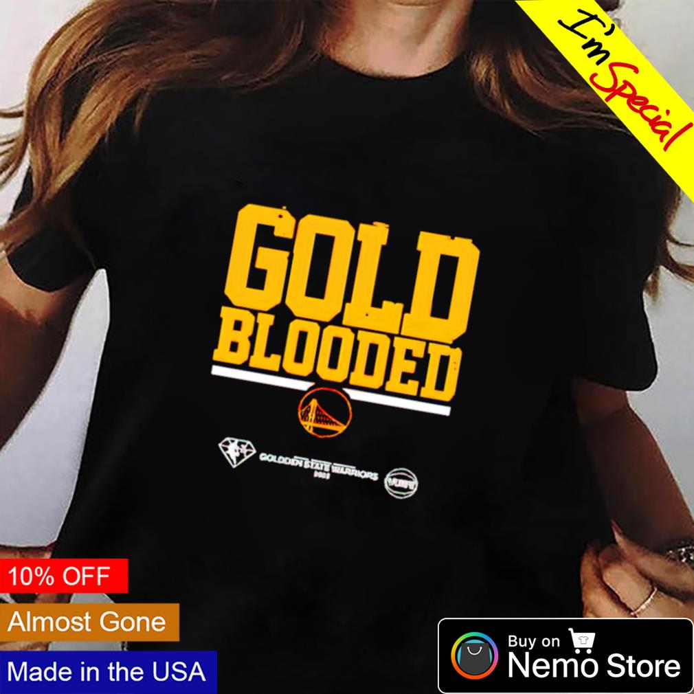 Golden State Warriors Gold NBA Shirts for sale