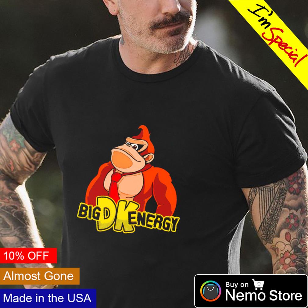 Gorilla Big DK Energy shirt, hoodie, sweater and v-neck t-shirt