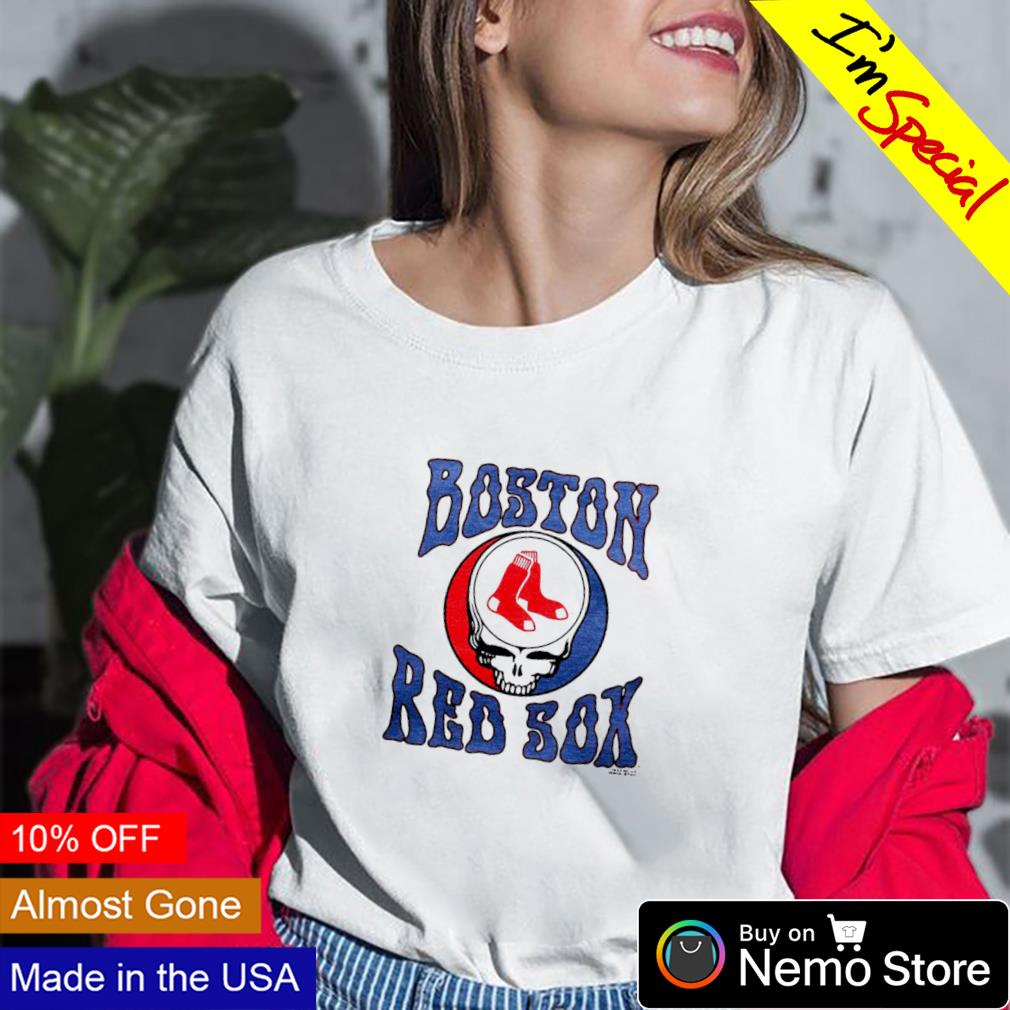 grateful dead red sox shirt