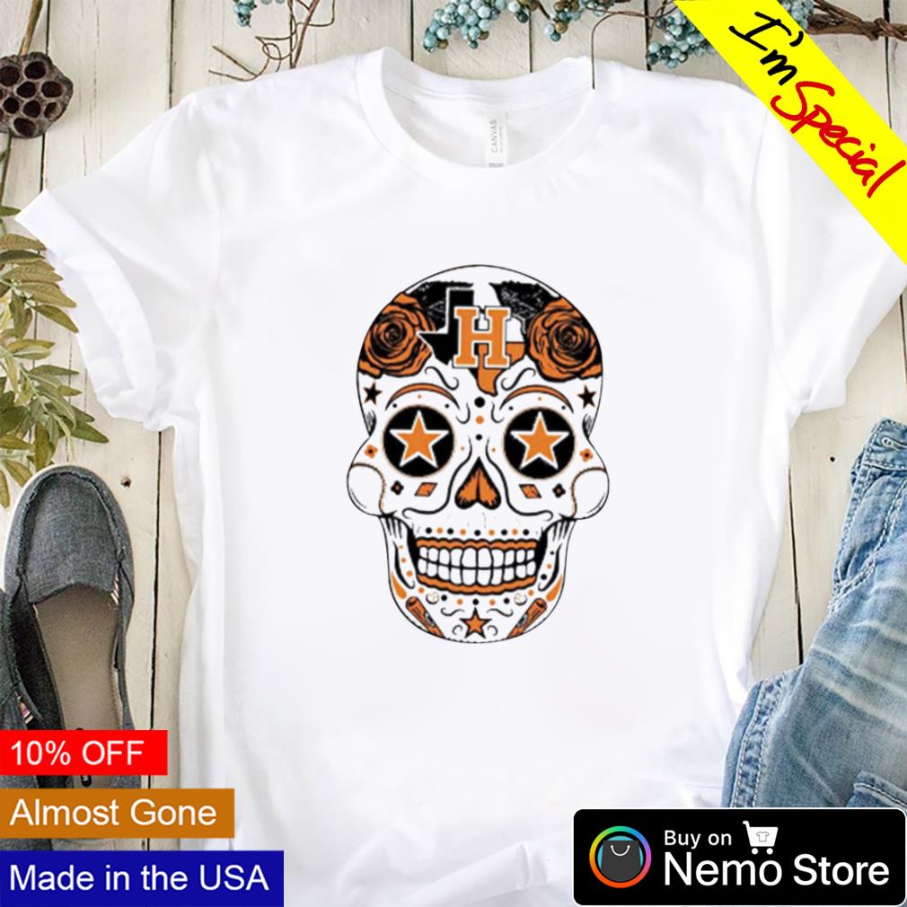 houston astros skull shirt