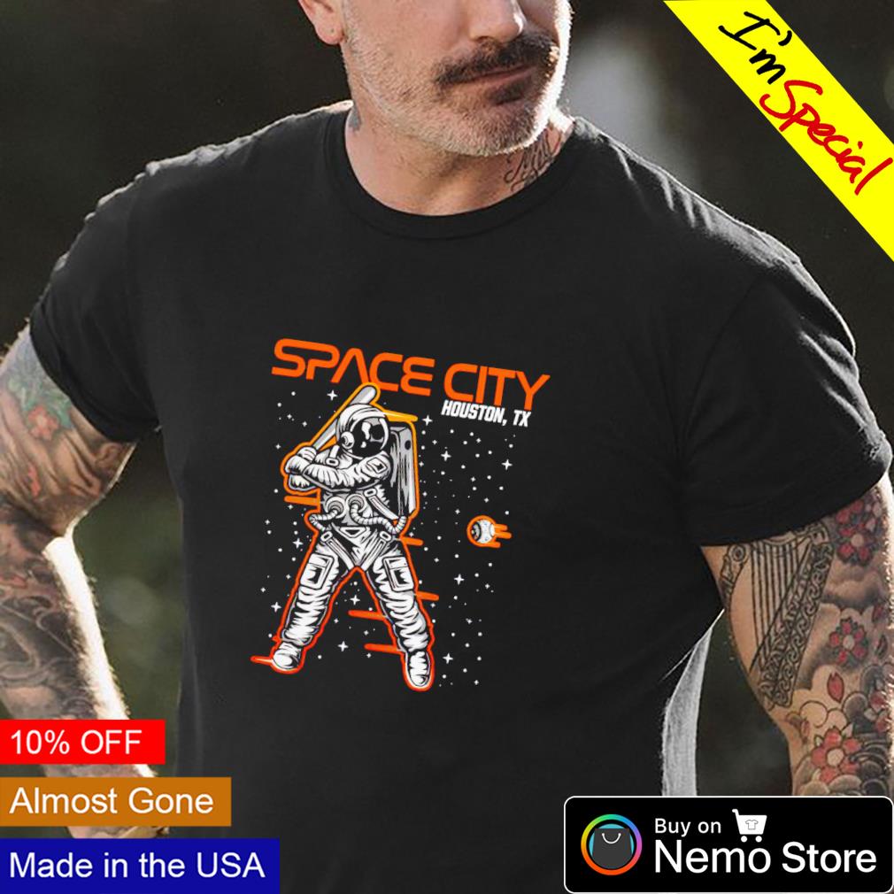 Houston Texas Baseball Astronaut Crush City Shirt - TeeUni