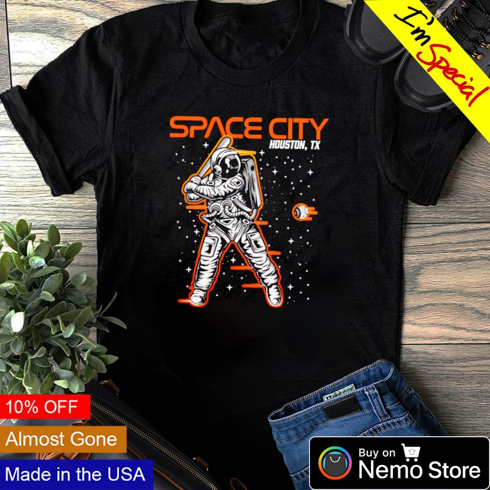 Houston Space Baseball Crush City Astronaut H-Town Men's Fan Apparel