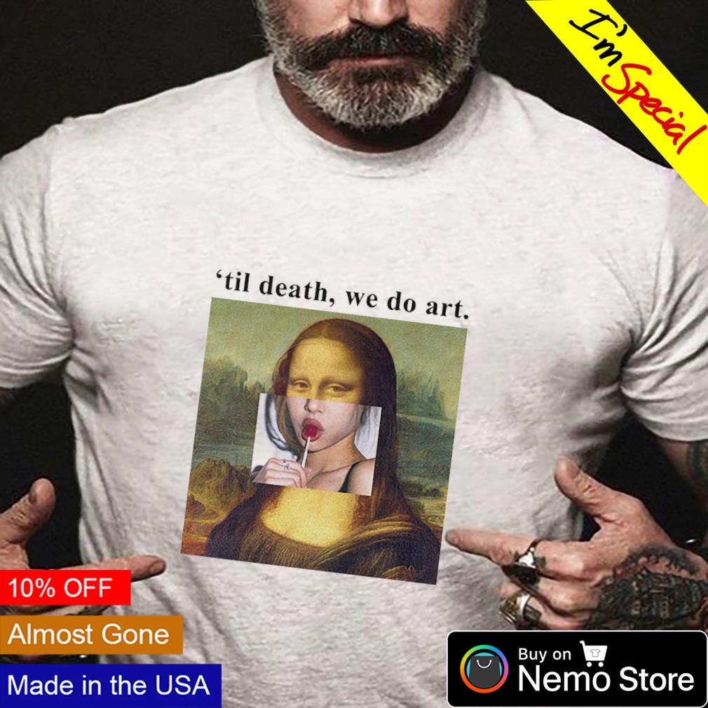 Mona lisa lollipop online t shirt