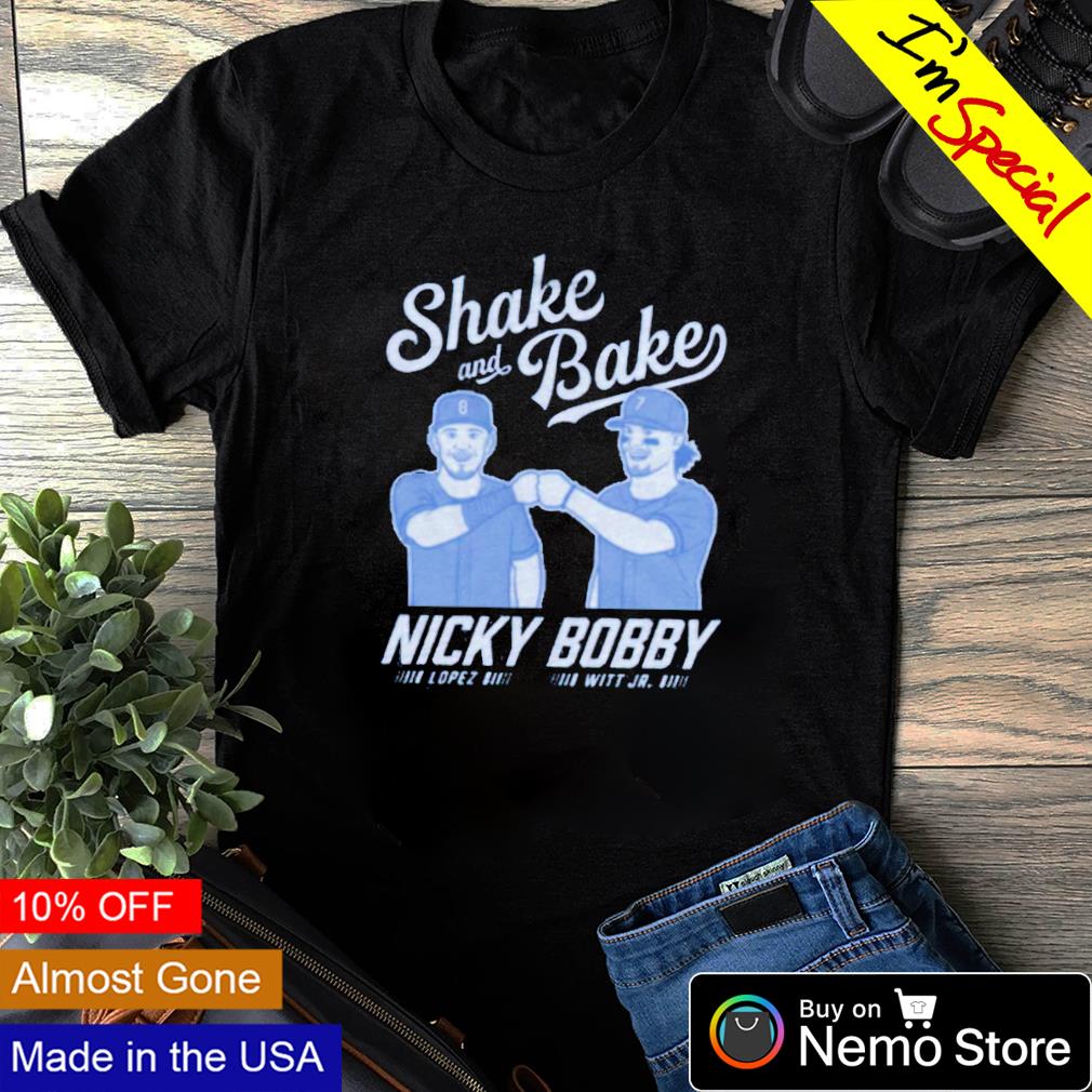 Nicky Lopez And Bobby Witt Jr Nicky Bobby Shirt, hoodie, sweater, long  sleeve and tank top