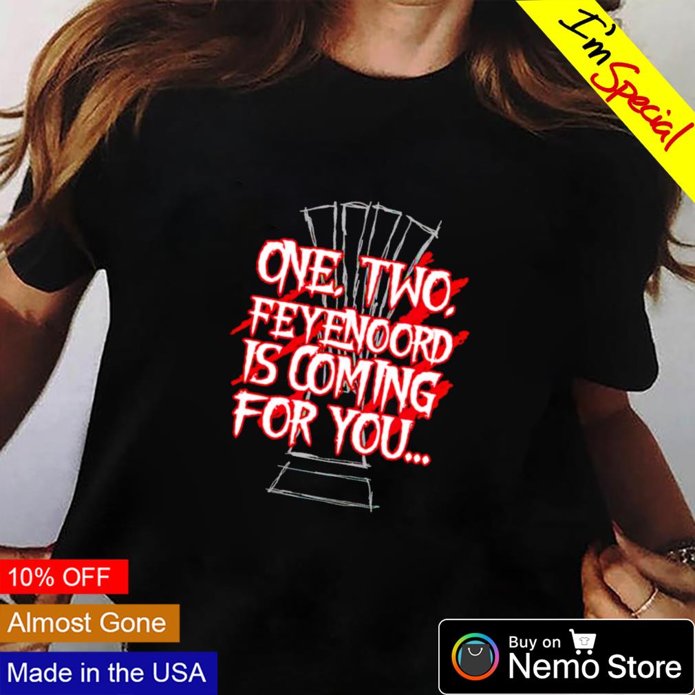 One Two Feyenoord Is Coming For You logo T-shirt – Emilytees – Shop  trending shirts in the USA – Emilytees Fashion LLC – Store   Collection Home Page Sports & Pop-culture Tee