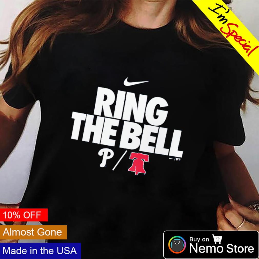 Men's Philadelphia Phillies Nike Royal Ring the Bell Local Team T-Shirt