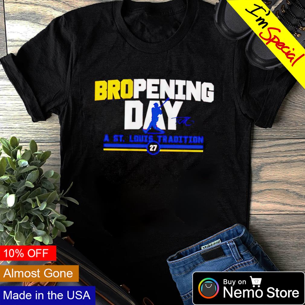 Tyler O'neill bropening day a St. Louis tradition shirt, hoodie, sweater  and v-neck t-shirt