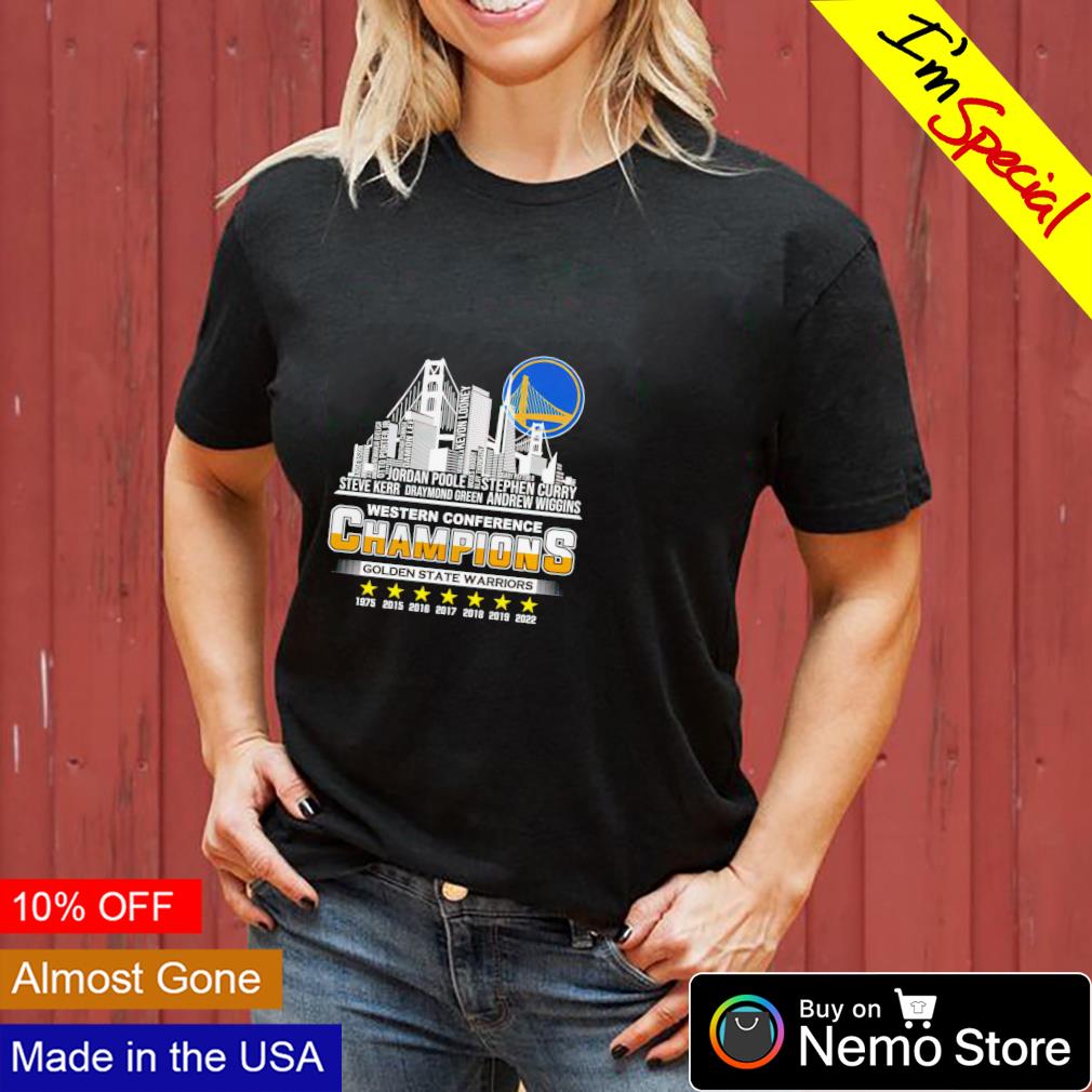 Golden state warriors western conference hot sale champions shirt