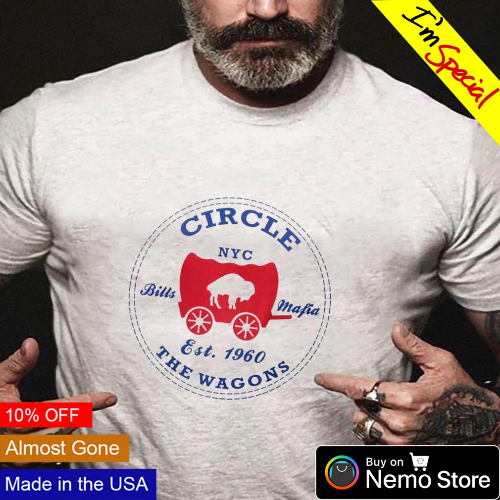 buffalo bills circle the wagons shirt