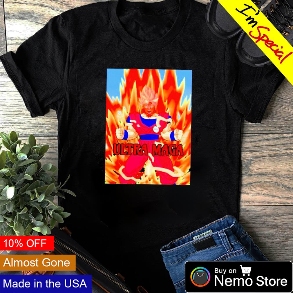 Donald Trump Ultra Maga Goku 2022 shirt, hoodie, sweater and v-neck t-shirt