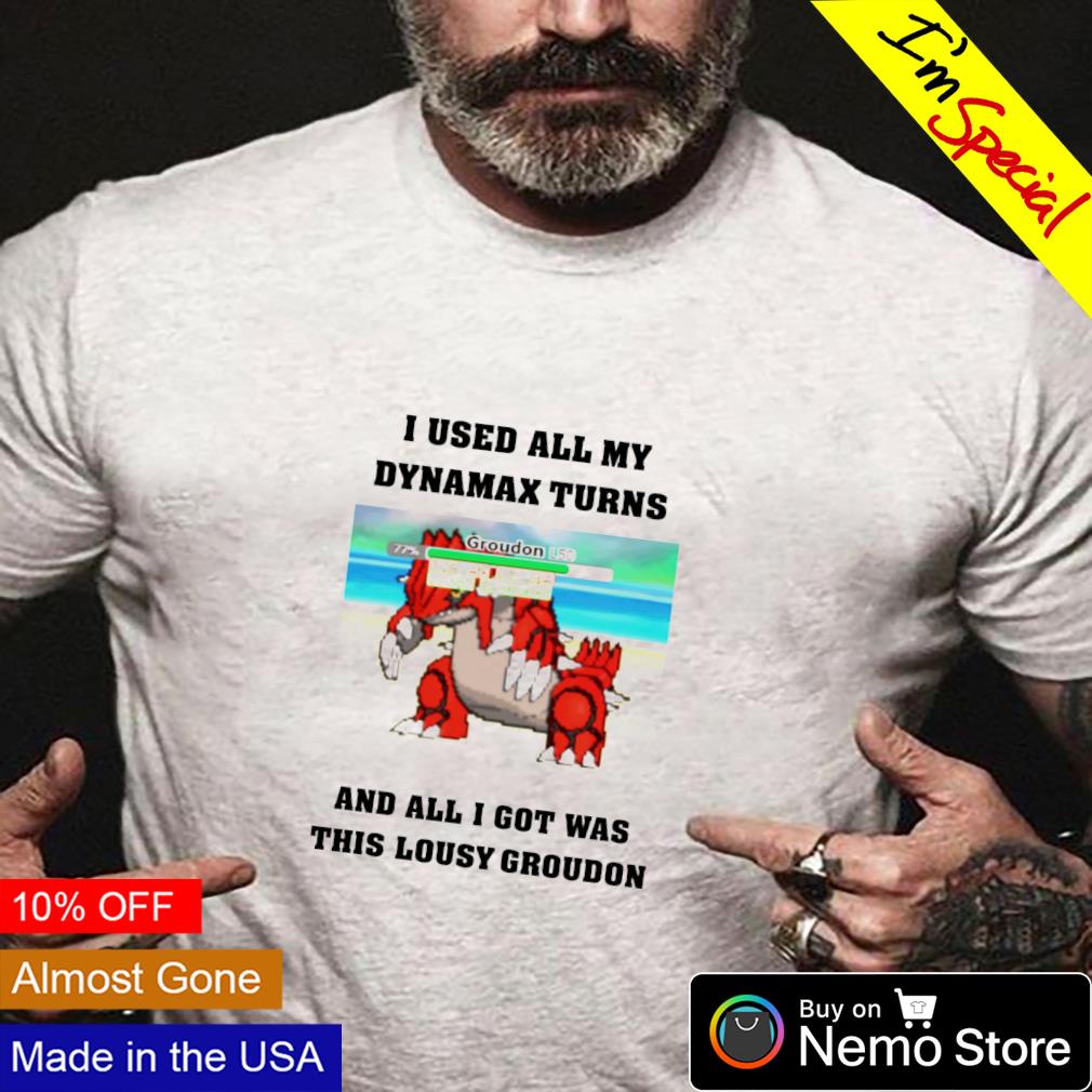 groudon t shirt