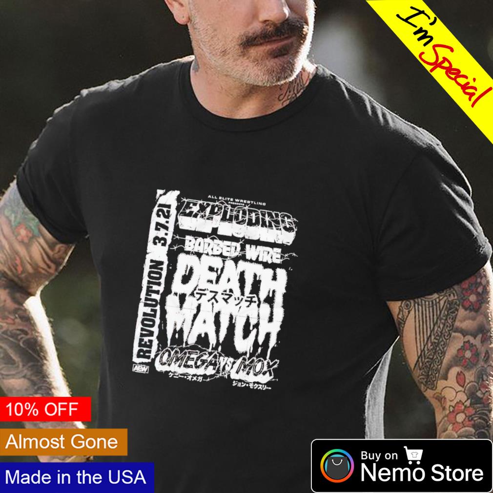 barbed wire deathmatch shirt