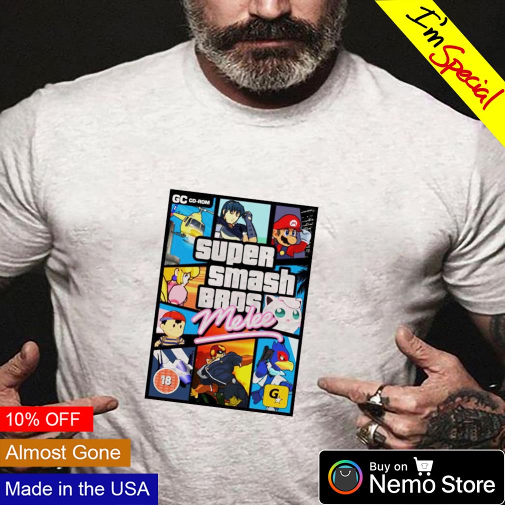 smash bros melee shirt