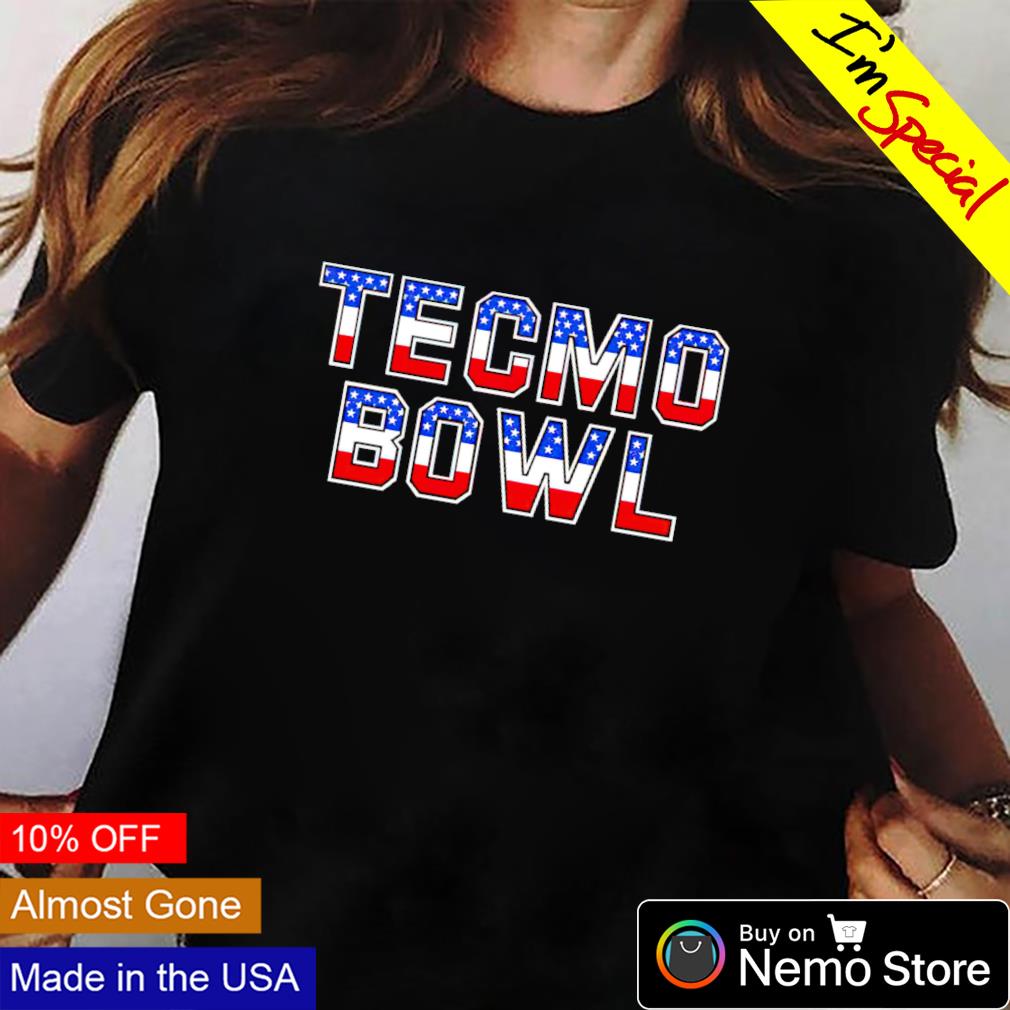 tecmo bowl tee shirts