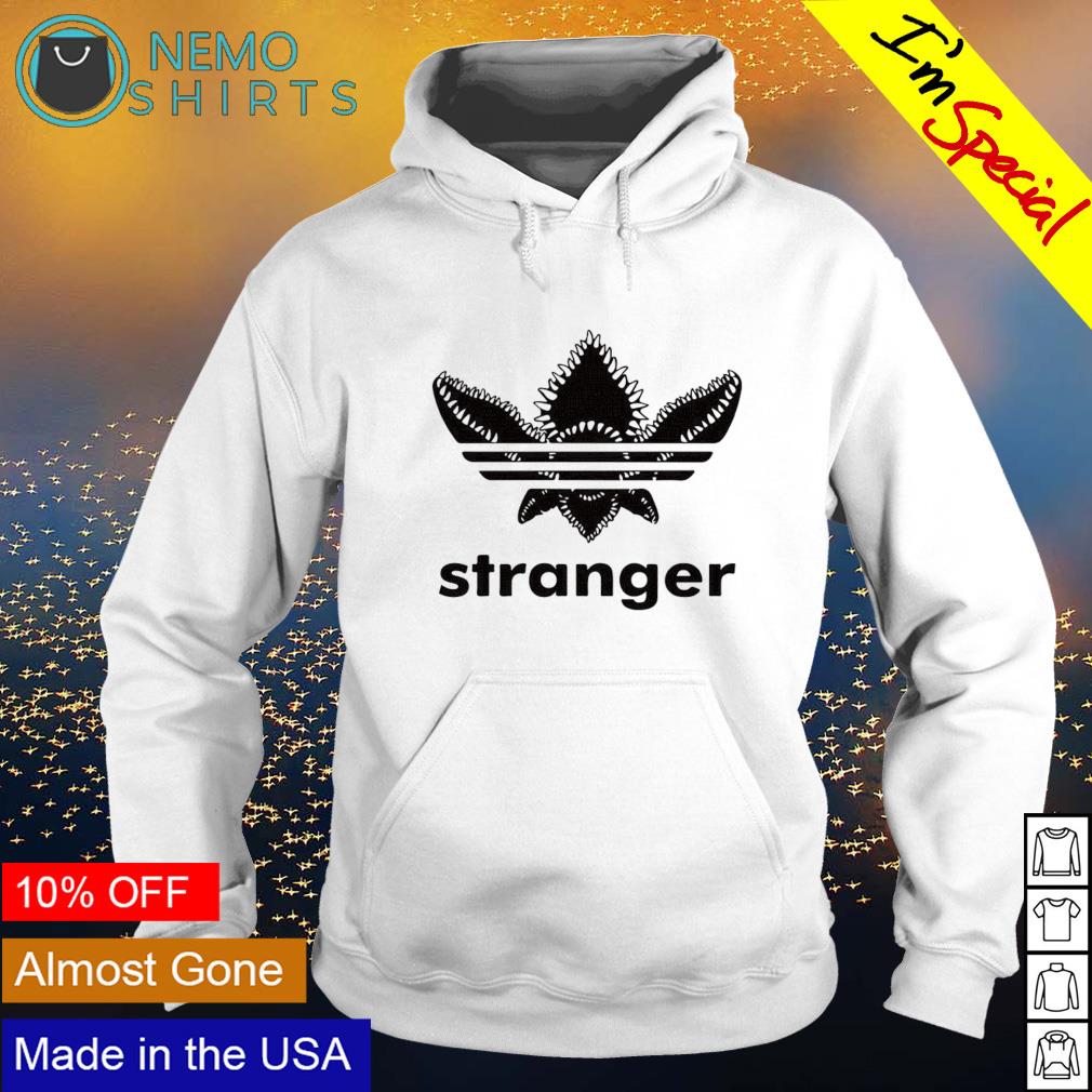 Nube Interpretación comentarista Demogorgon Stranger Things Adidas shirt, hoodie, sweater and v-neck t-shirt