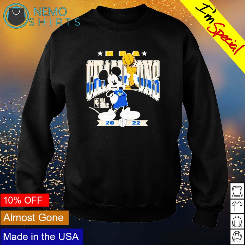 Mickey Mouse Golden State Warriors NBA Finals Champions 2022 Shirt, hoodie,  sweater, long sleeve and tank top