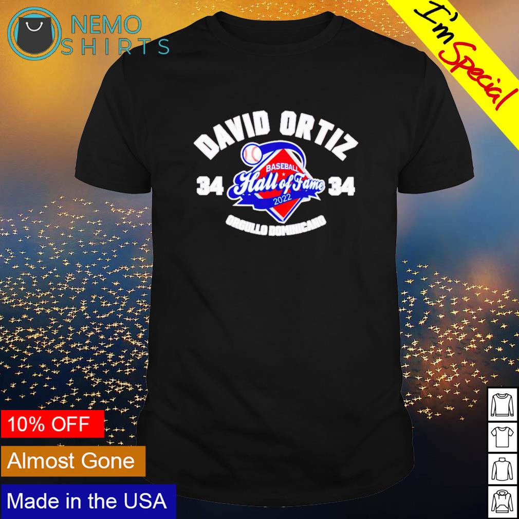 David Ortiz baseball hall of fame orgullo dominicano shirt, hoodie