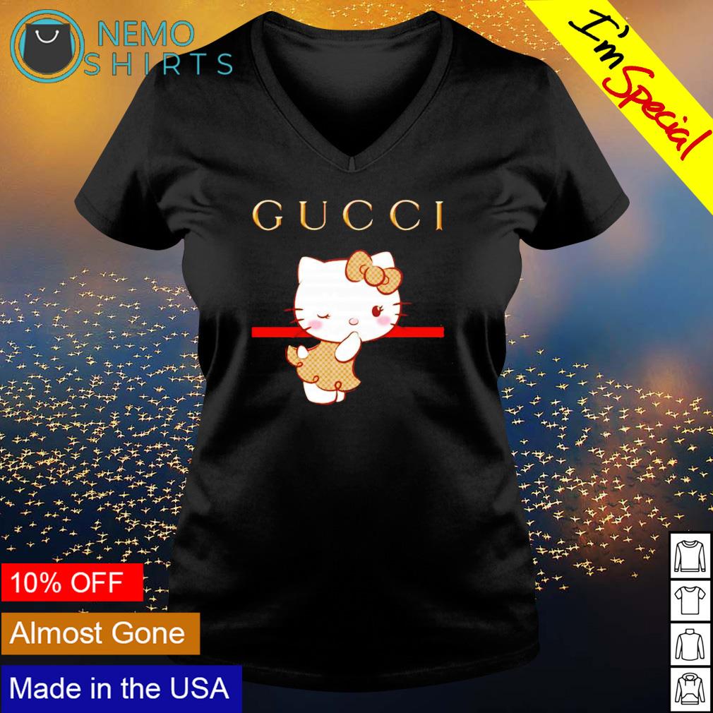 Gucci Hello Kitty stay stylish shirt, hoodie, sweater and v-neck t-shirt