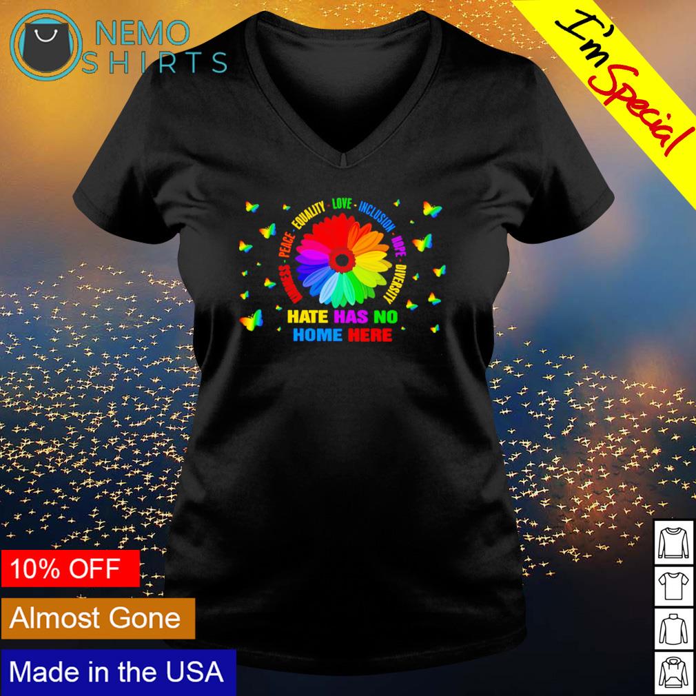 Hate Has No Home Here Usa Equality Diversity T-Shirt Hate Has No Home Here Usa Equality Diversity T-Shirt