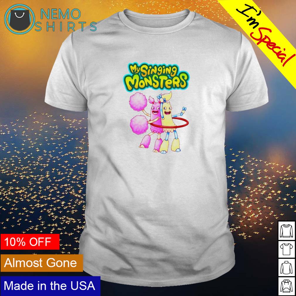 My singing monsters Pompom and Hoola shirt, hoodie, sweater and v-neck  t-shirt