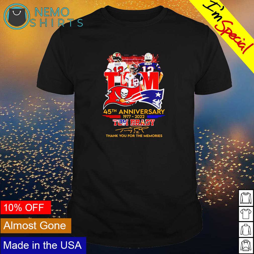 Tom 45th anniversary 1977 2022 Tom Brady thank you for the