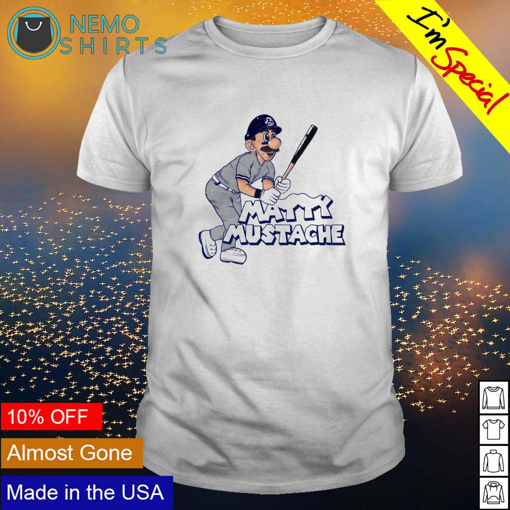 Yankees Mario Matty Mustache New York Yankees shirt, hoodie, sweater, long  sleeve and tank top