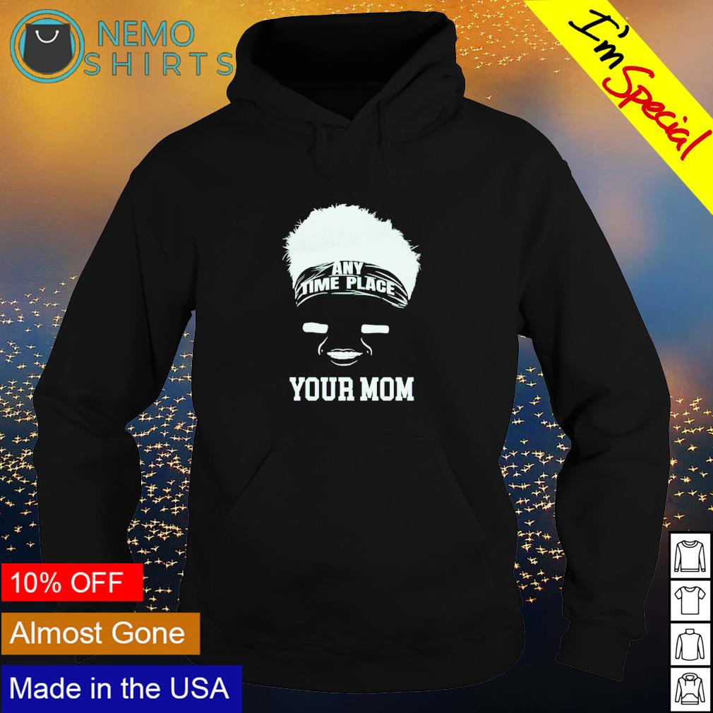 Official Zach Wilson Any Time Place Your Mom Shirt, hoodie, sweater, long  sleeve and tank top