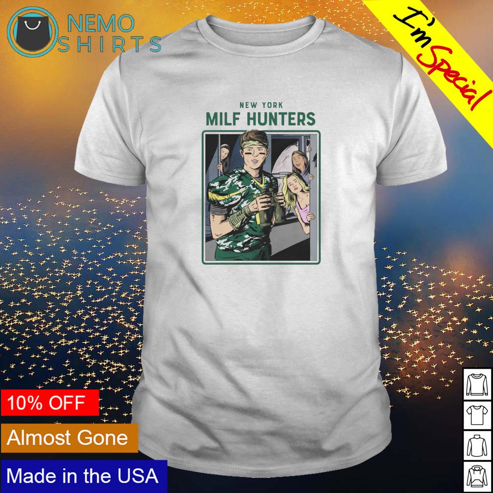 Zach Wilson New York Football Milf Hunter Fan T Shirt