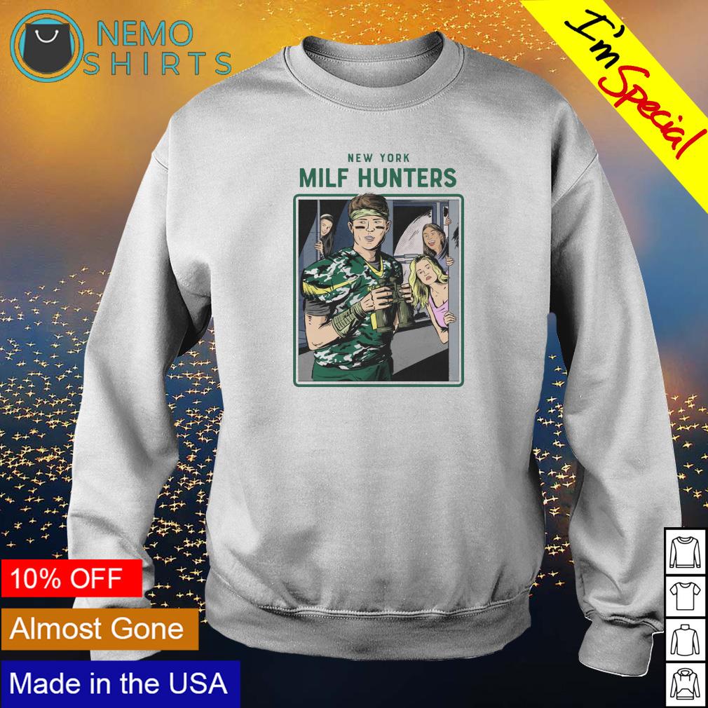 Zach Wilson New York Football Milf Hunter Fan T Shirt