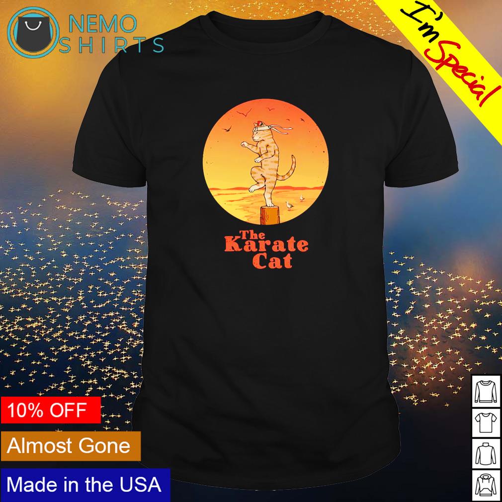 Karate cat clearance shirt