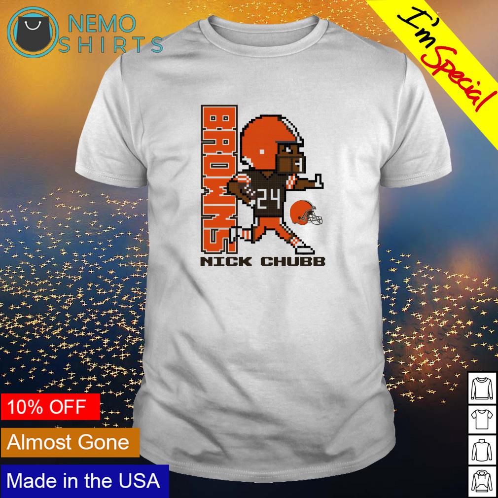 Official Cleveland browns nick chubb T-shirt, hoodie, tank top, sweater and  long sleeve t-shirt