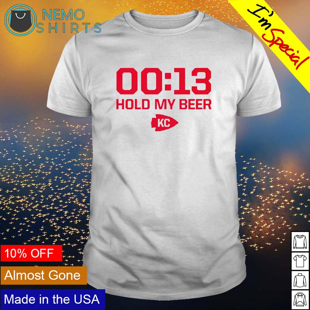 Official hold my beer Kansas city Chiefs T-shirt, hoodie, sweater